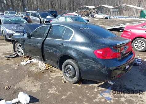 2013 Infiniti G37X z USA, uszkodzony, nr VIN JN1CV6AR9DM763365